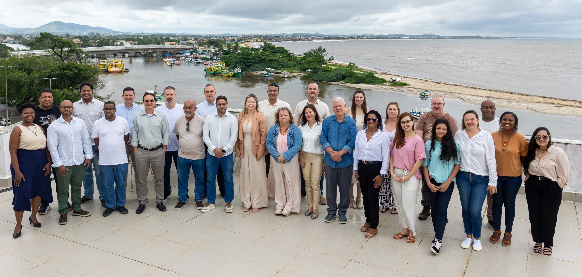 Foto da equipe da Secretaria Municipal de Planejamento e Gestão
