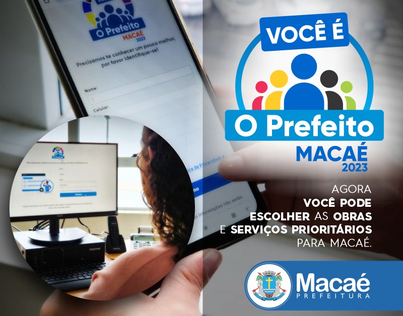 ‘Você é o Prefeito’ amplia participação popular no governo